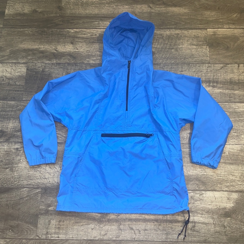 Vintage LL Bean Womens Windbreaker Hoodie pullover